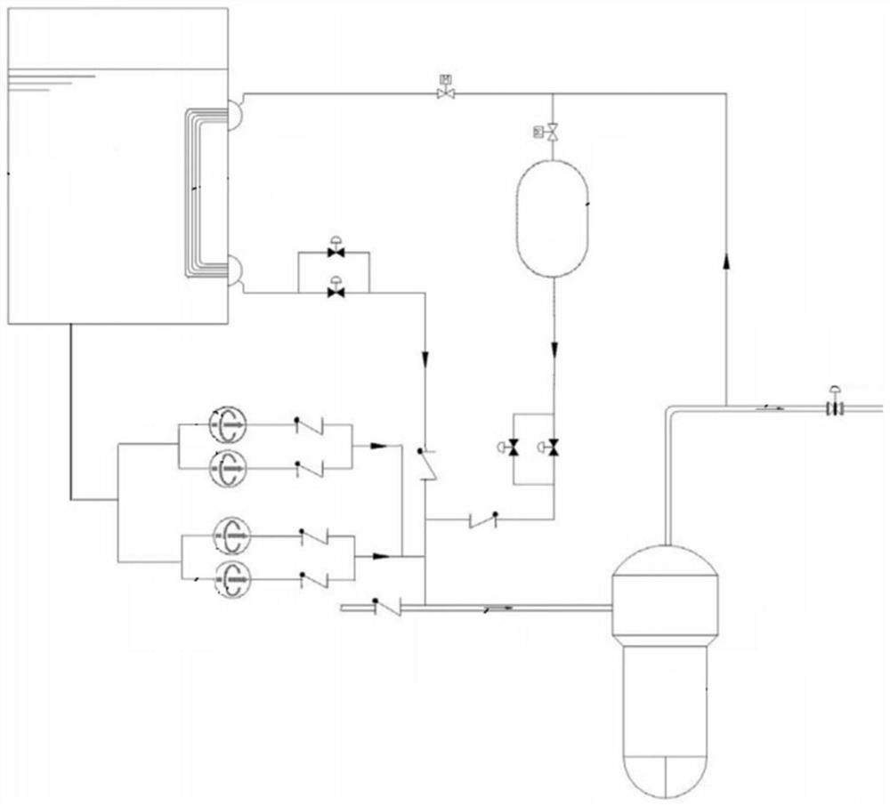 A passive nuclear power plant steam generator secondary side emergency water injection system and nuclear power plant