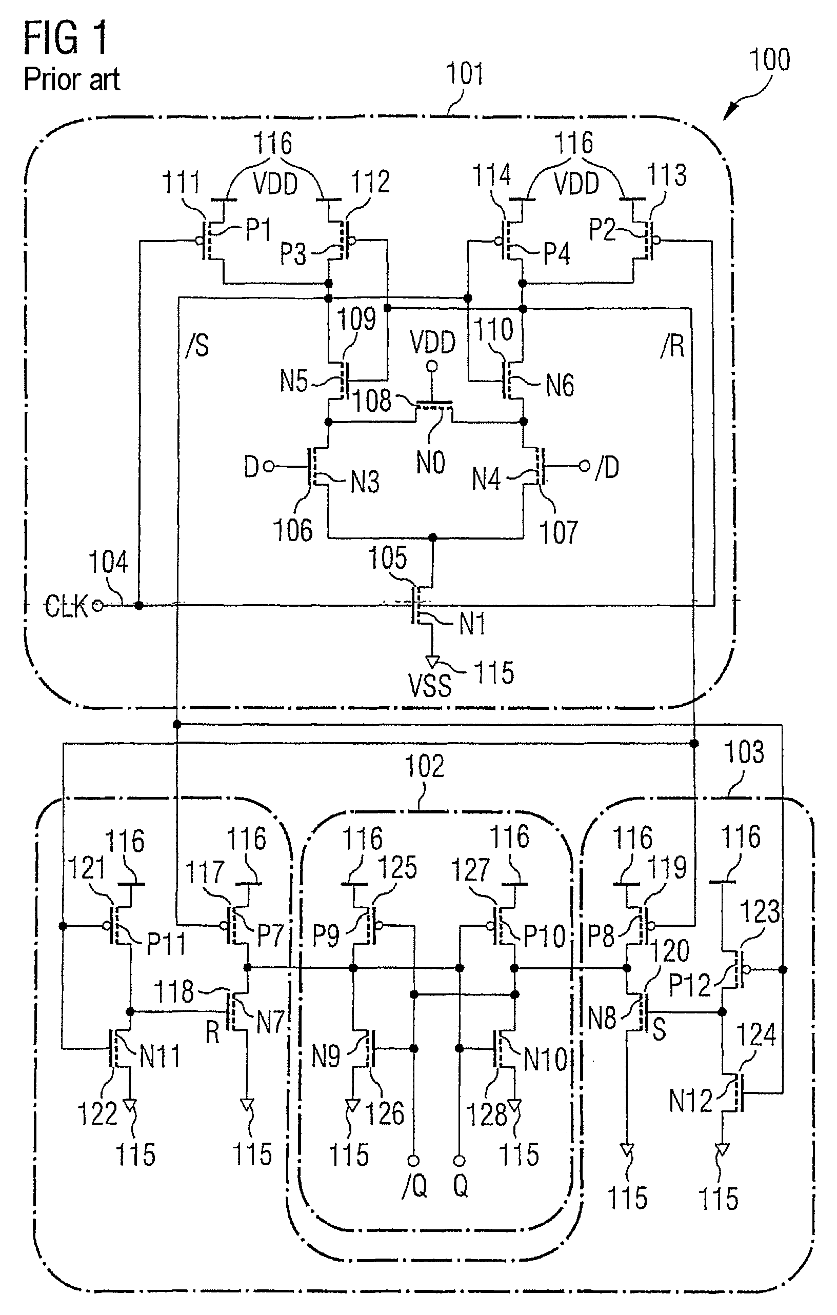 Pulse-generator circuit and circuit arrangement