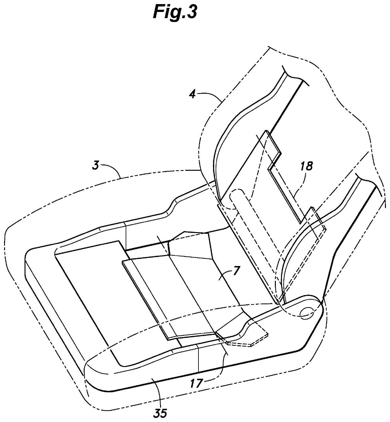 Occupant posture adjusting device of vehicle seat