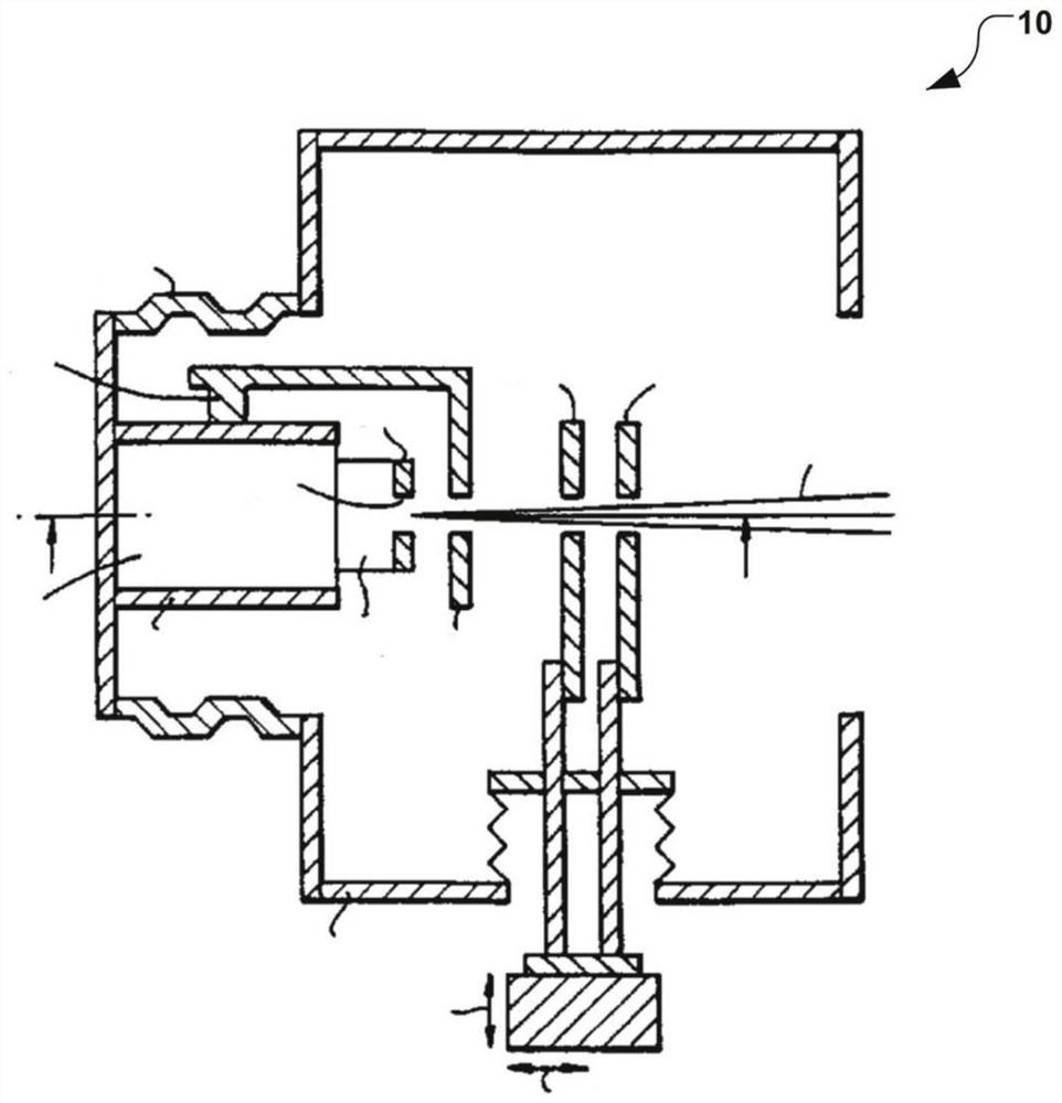 Tetrode extraction apparatus for ion source