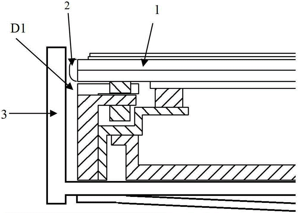 A liquid crystal display and its narrow frame structure