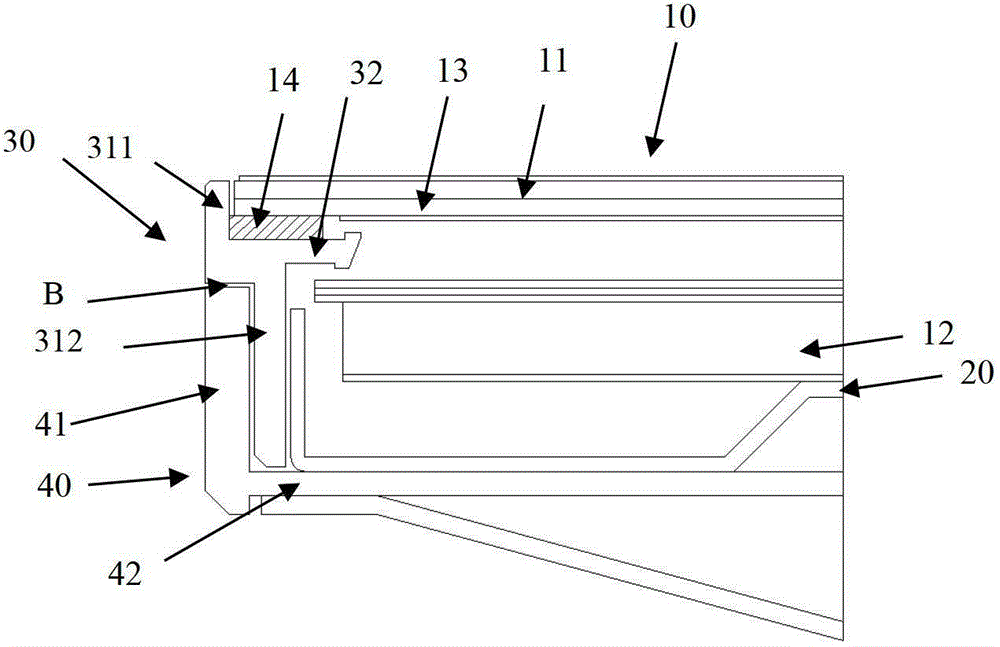 A liquid crystal display and its narrow frame structure