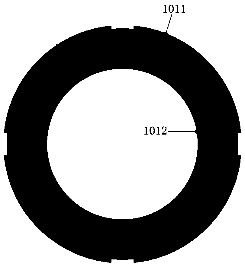 Multi-degree-of-freedom sample rod with rotating shaft driving assembly