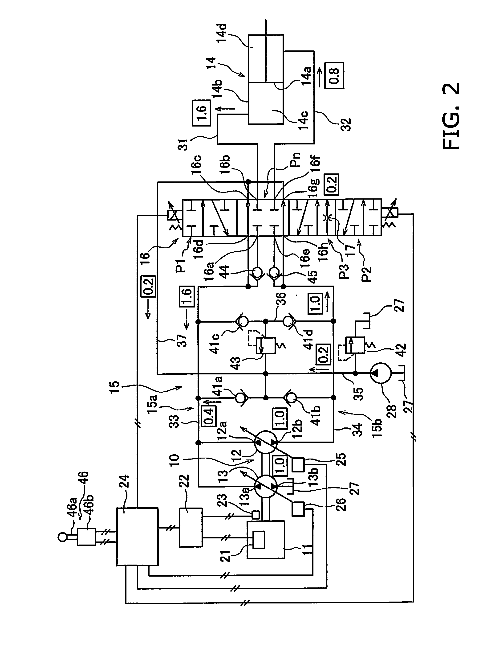 Hydraulic drive system