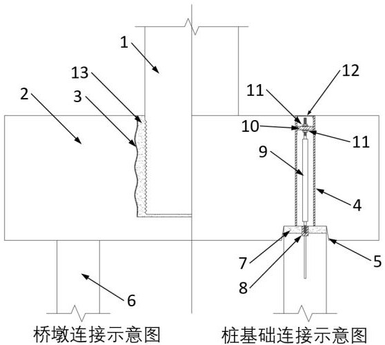 Self-resetting fully prefabricated bridge pier-cap structure and its assembly method for easy post-earthquake repair