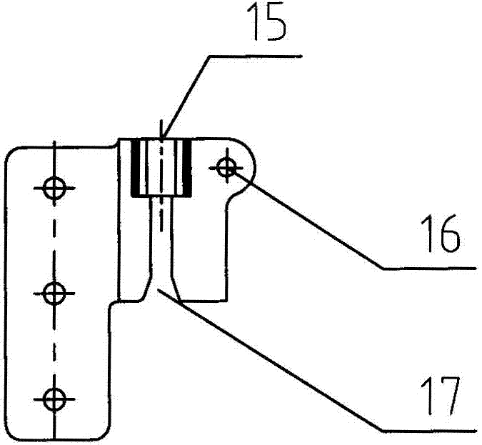 Three-dimensional adjusting type hanging device for unit curtain