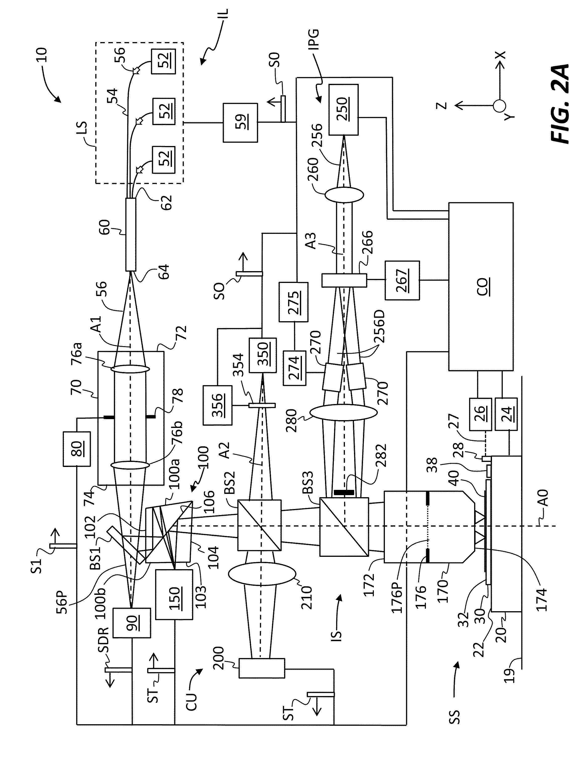 Apparatus and method of direct writing with photons beyond the diffraction limit