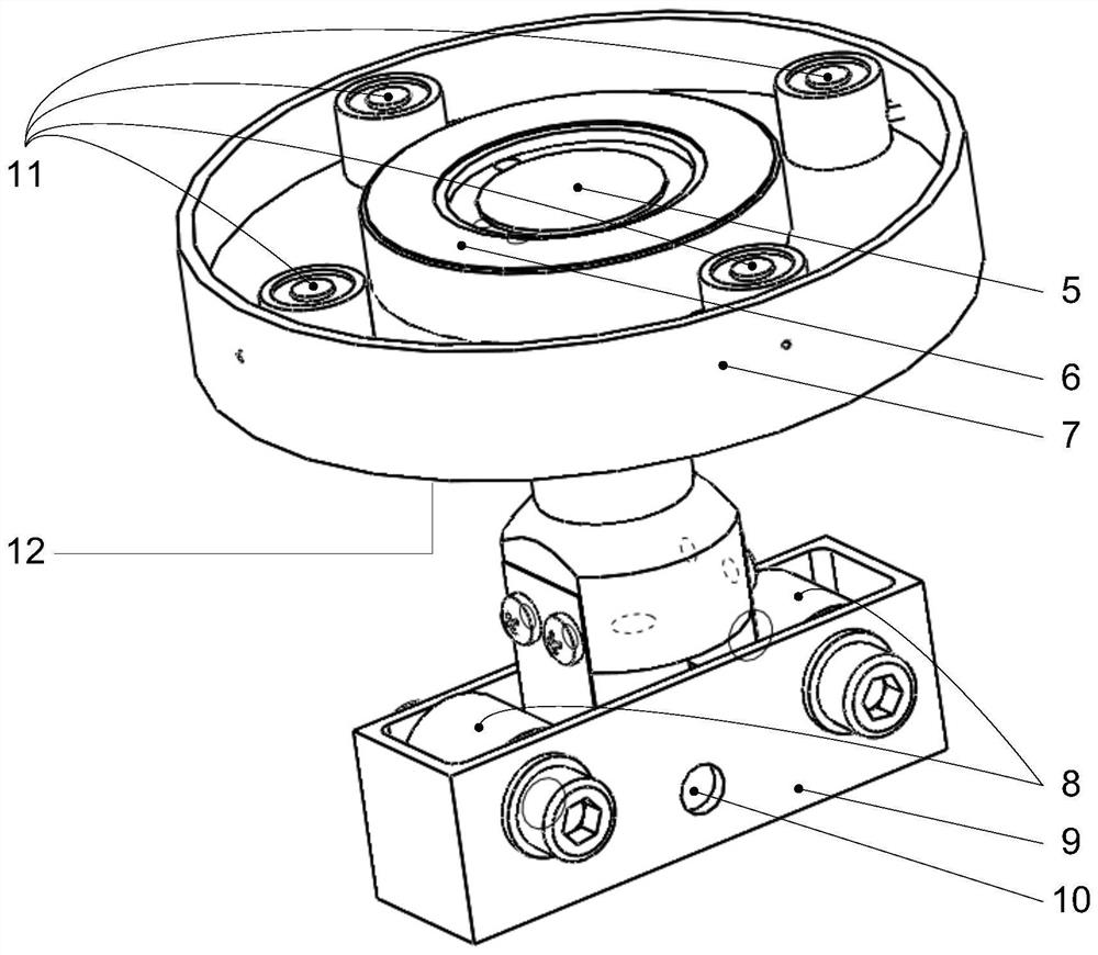 A gravity unloading device in the process of assembly and debugging of spacecraft light parts