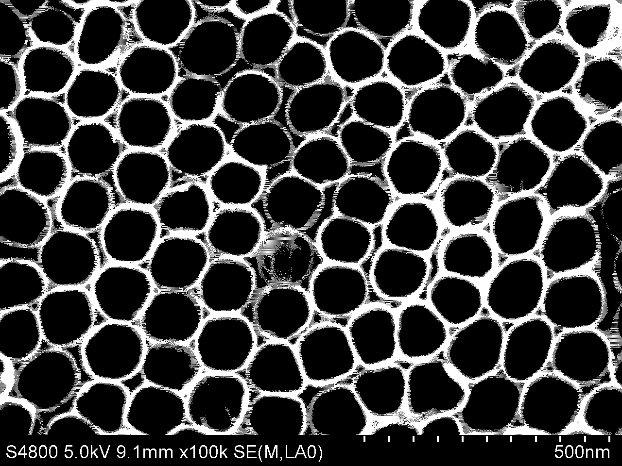 Preparation method of double-layer titanium dioxide nanotube thin film with pear-shaped structure