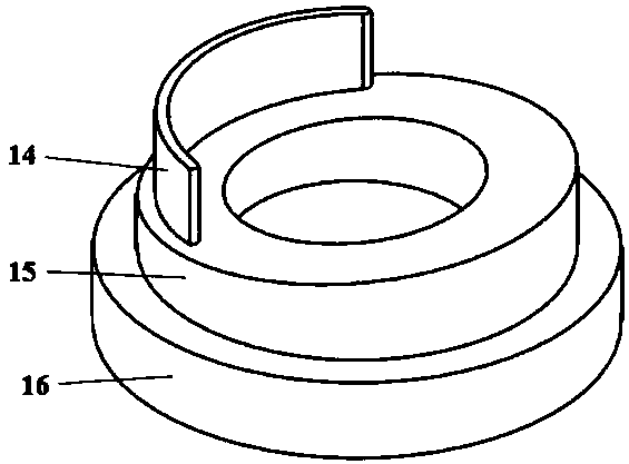 Bounce property detection device for table tennis ball