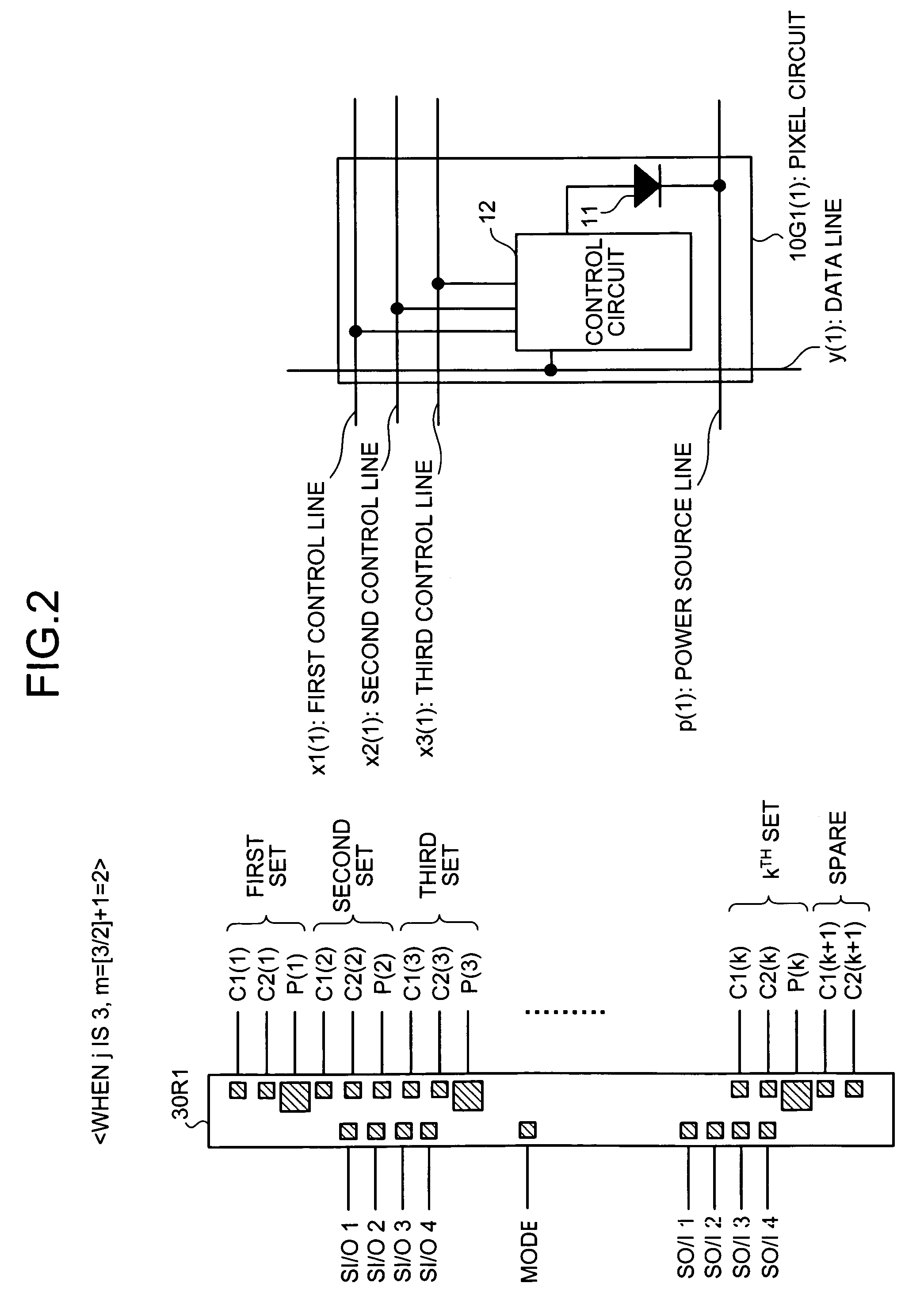 Driver for display panel and image display apparatus