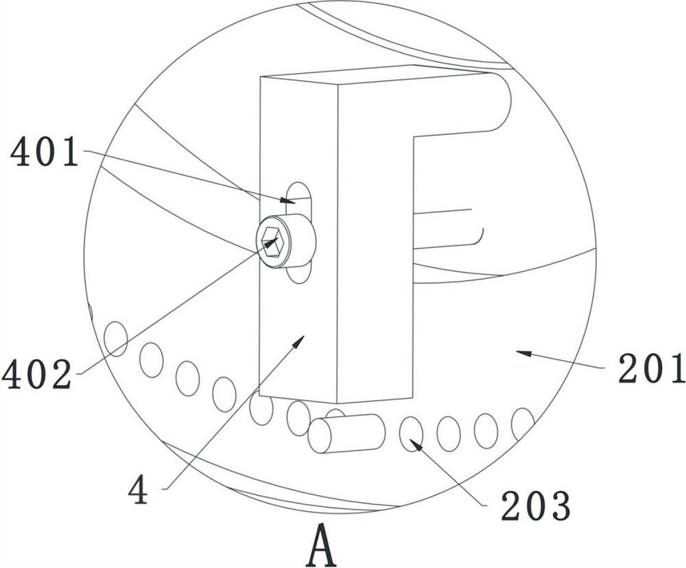 Shroud ring linear cutting machining method