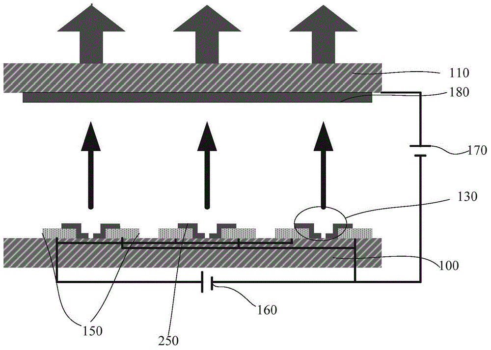 Surface conduction electron emission source structure and manufacturing ...