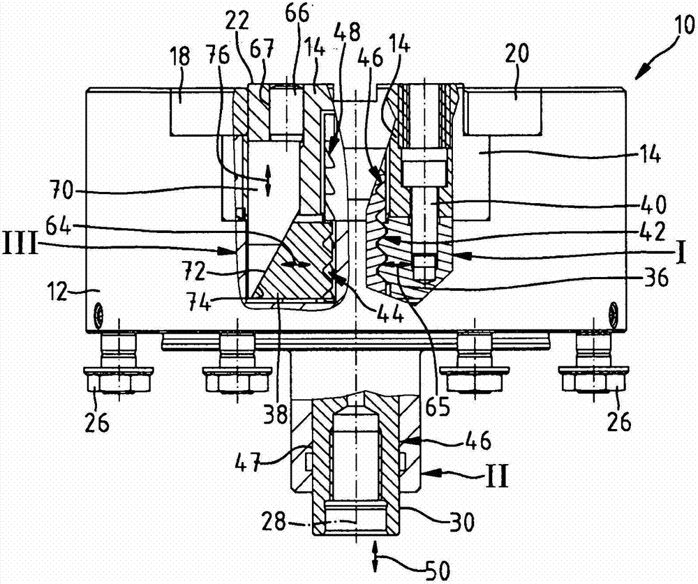 Tool head for use in machine tools