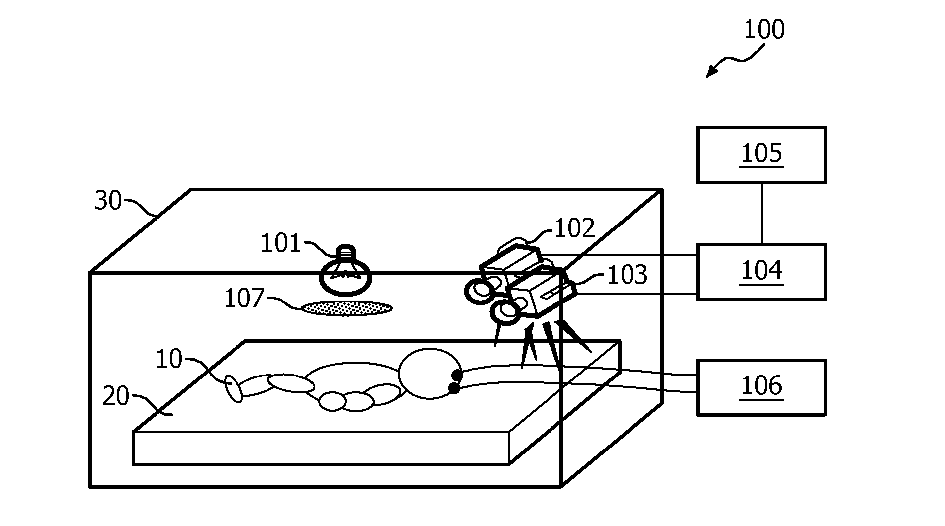 Method and system for monitoring the skin color of a user