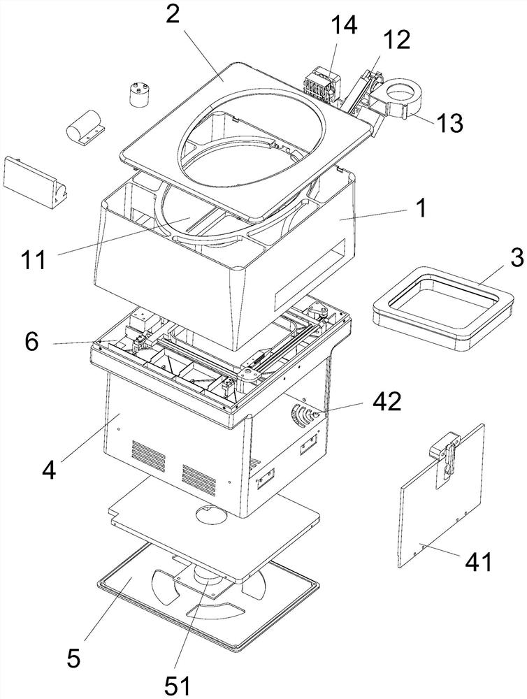 Packing type intelligent closestool and nursing bed thereof