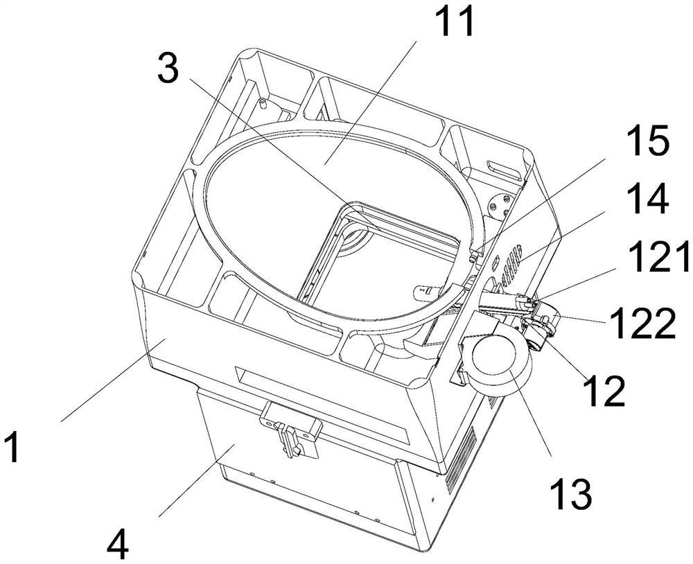 Packing type intelligent closestool and nursing bed thereof