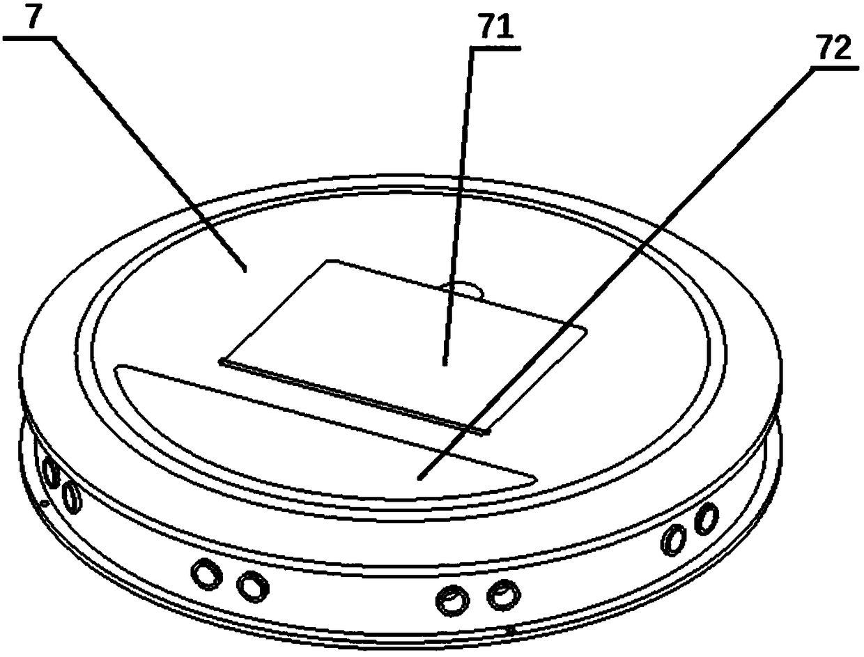 Household automatic cleaning robot with automatic charging function