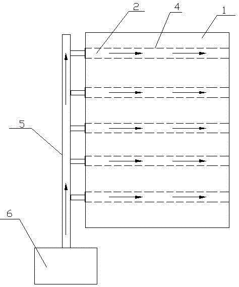 A battery plate cleaning device