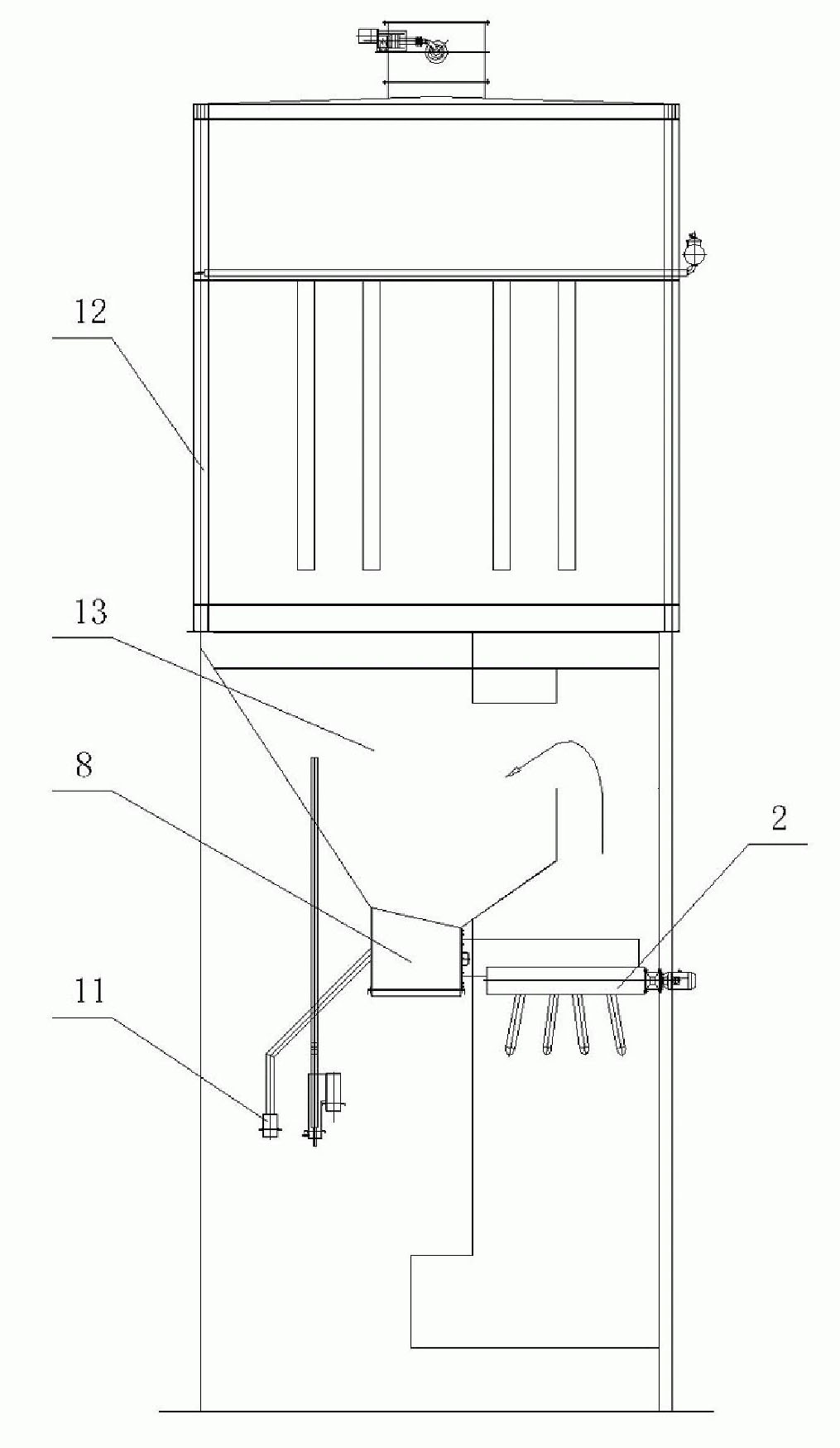 Method and device for purifying electrolytic aluminum smoke