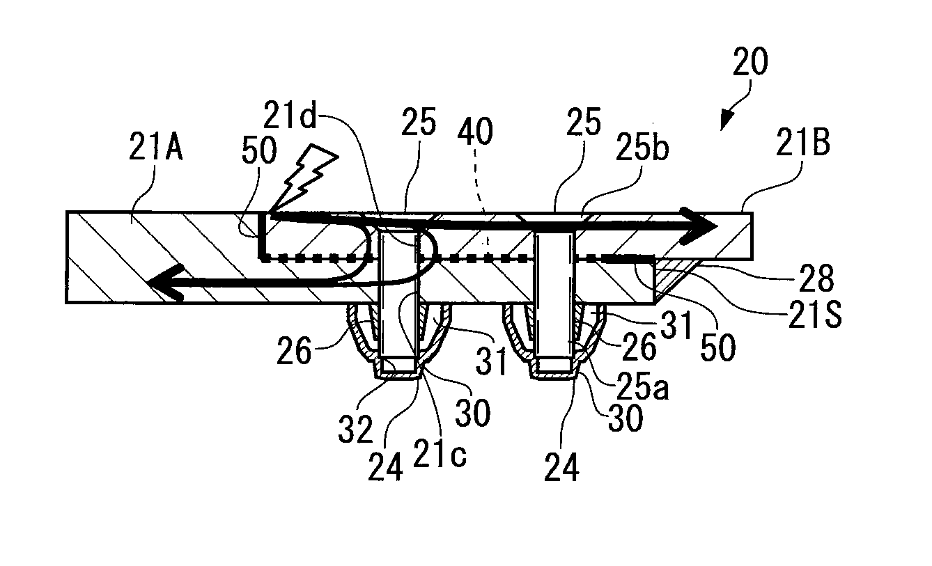 Coupling structure for airframe components