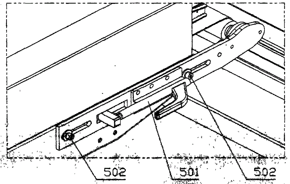 Crawler-type sorting equipment with belt quick positioning and loading-unloading device