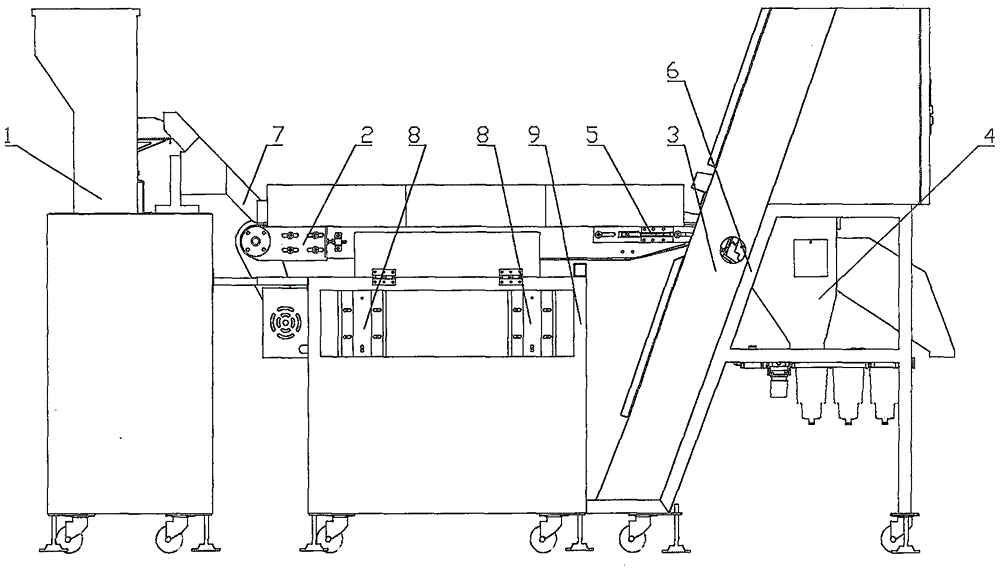 Crawler-type sorting equipment with belt quick positioning and loading-unloading device