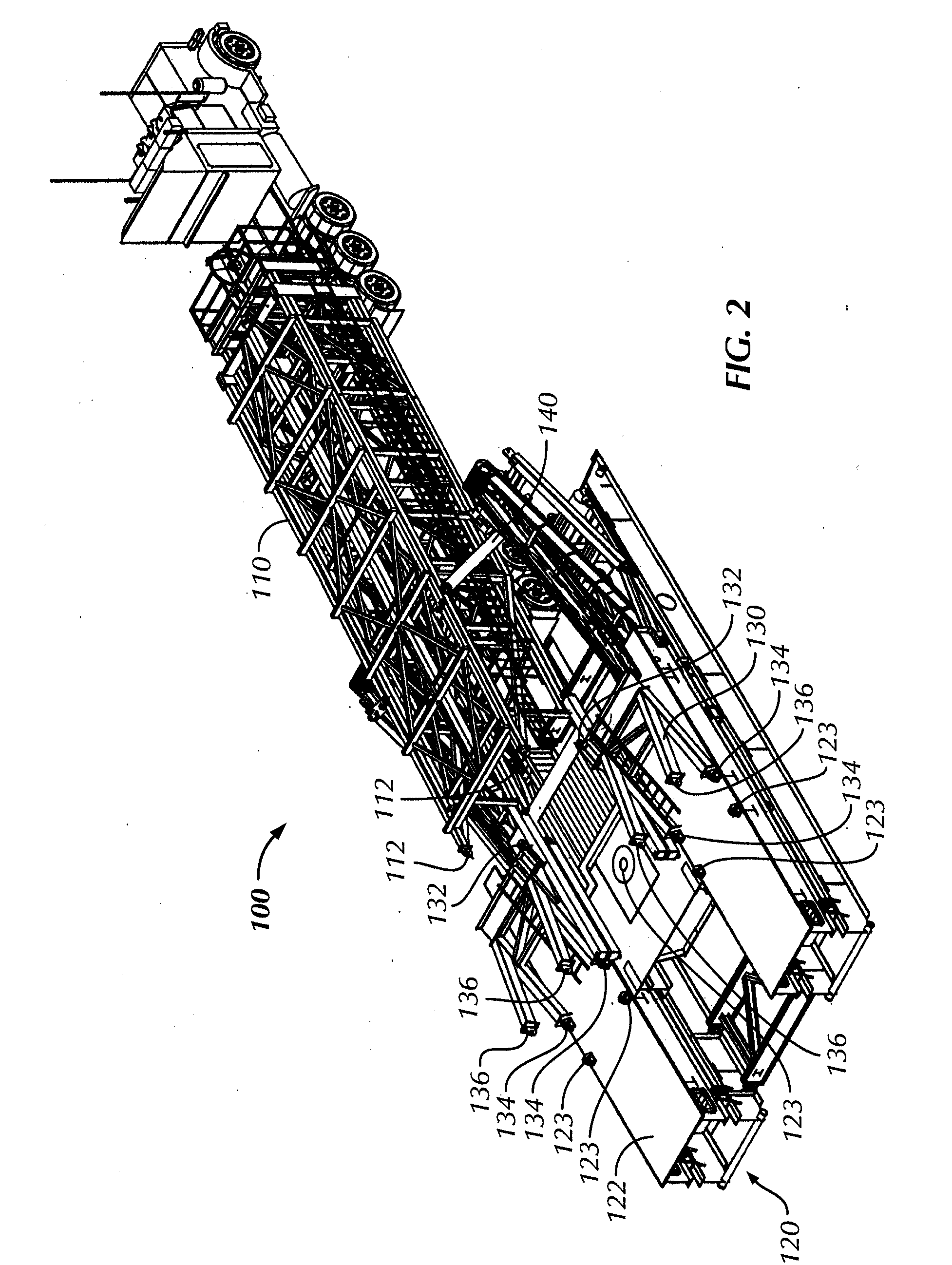 Portable drilling rig apparatus and assembly method