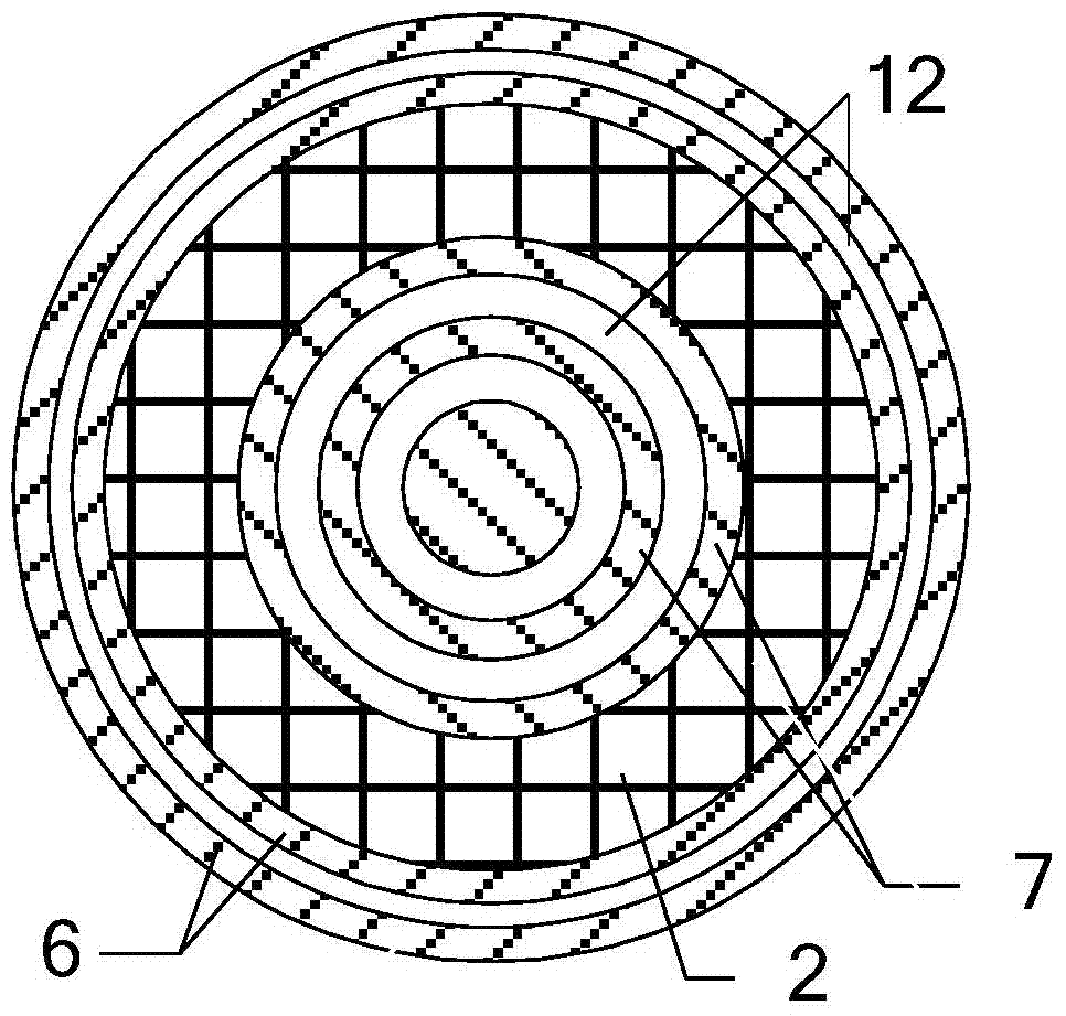 A ring-shaped magnetic pole structure and an axial magnetic bearing with the ring-shaped magnetic pole structure