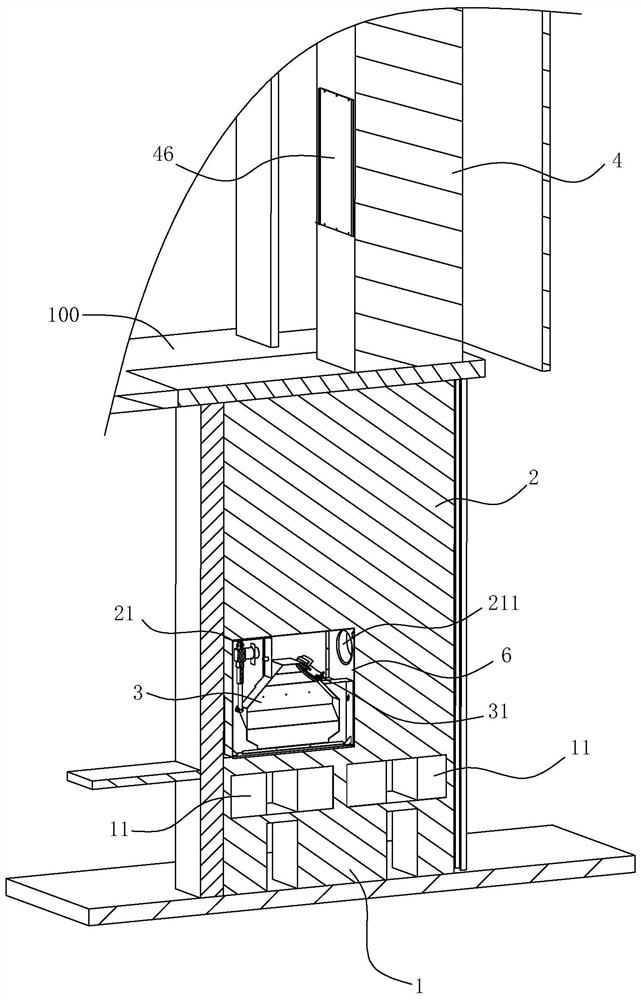 Earth stove and range hood for earth stove