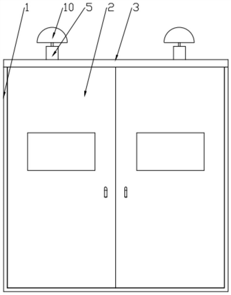 Power transformer with active heat dissipation function