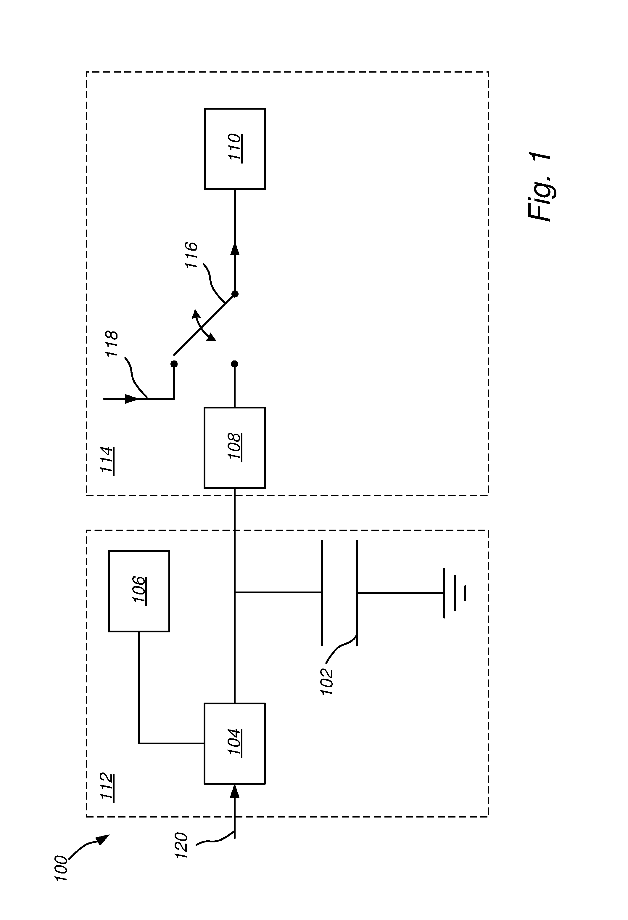 Adjustment of a capacitor charge voltage