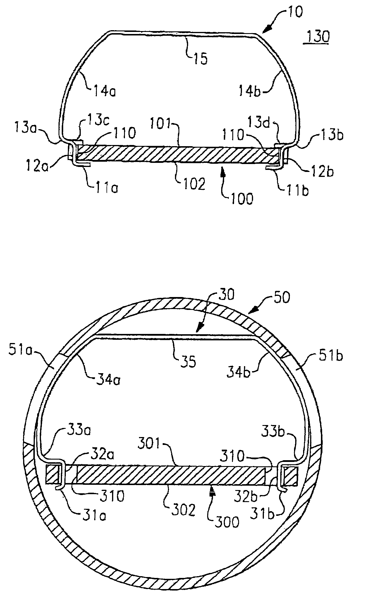 Circuit board sub-assemblies, methods for manufacturing same, electronic signal filters including same, and methods, for manufacturing electronic signal filters including same