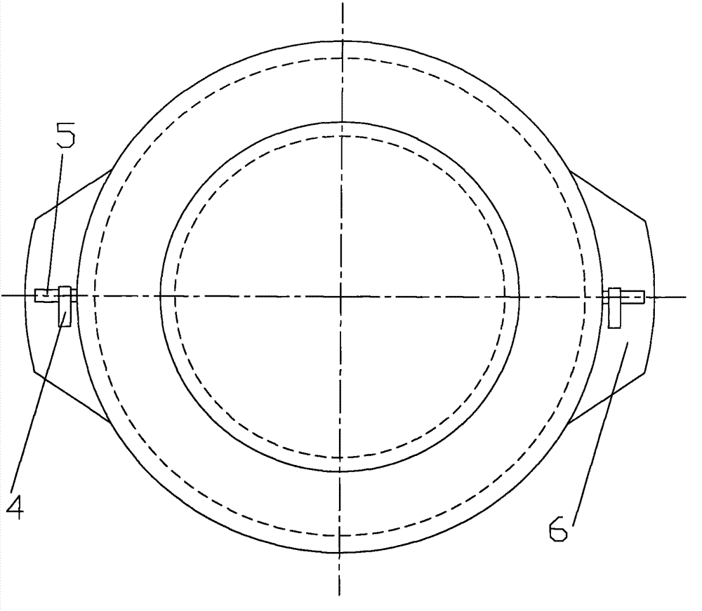 Wafer tensioning device for semiconductor packaging