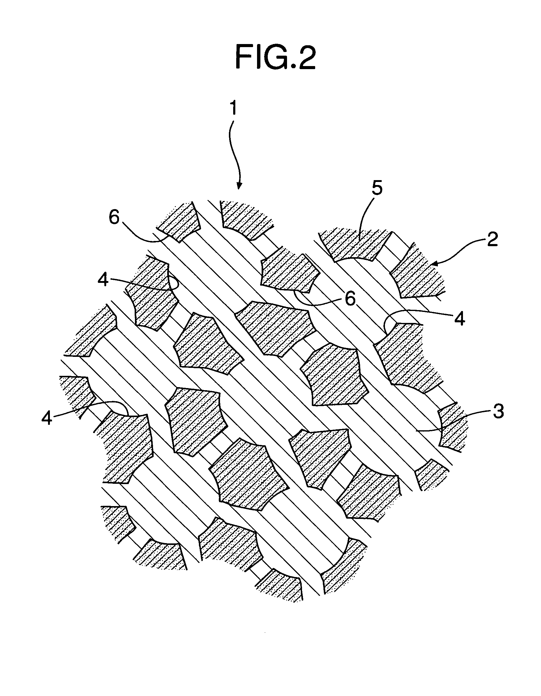 Process for producing ceramic molding having three-dimensional network structure