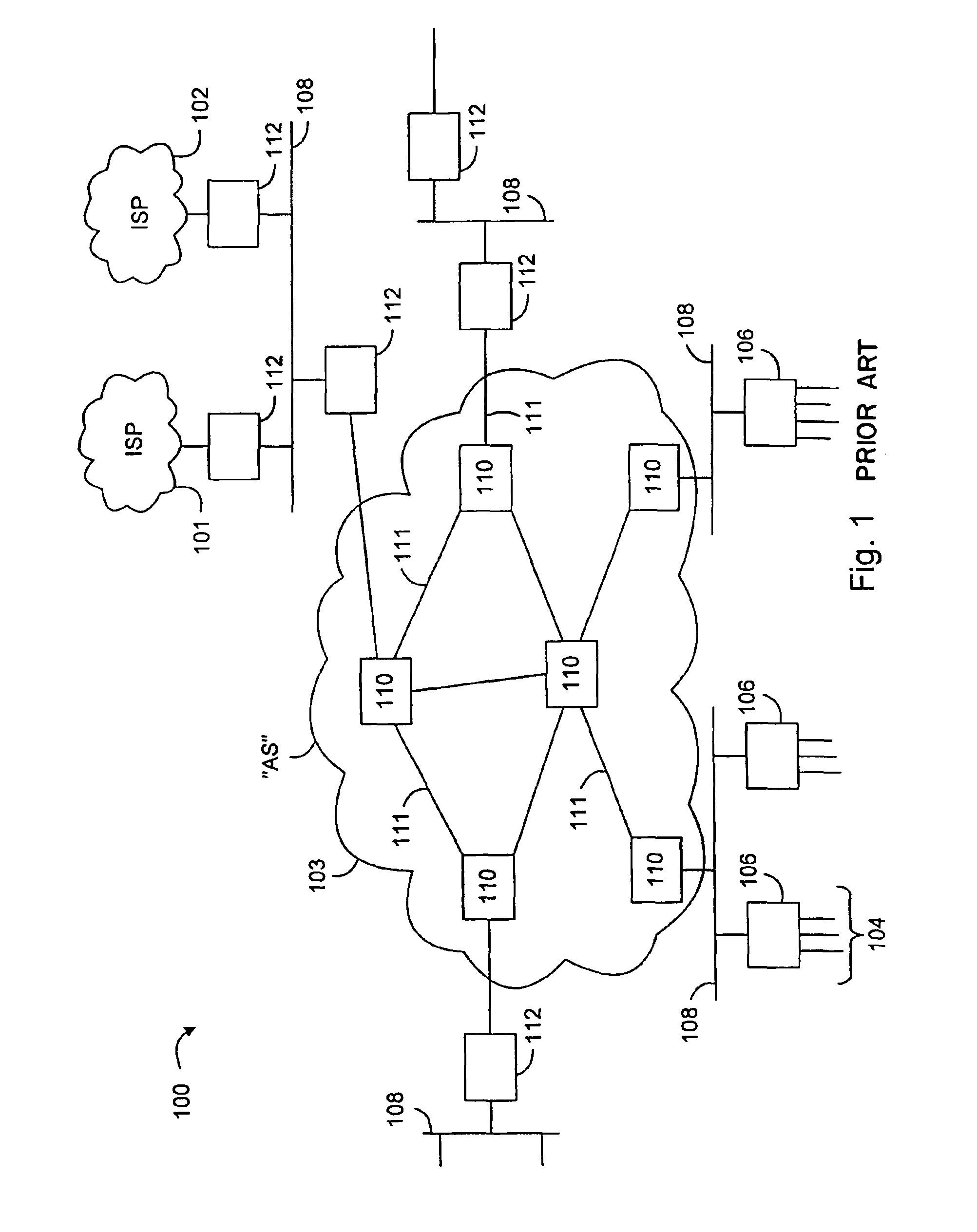 Proximity-based redirection system for robust and scalable service-node location in an internetwork