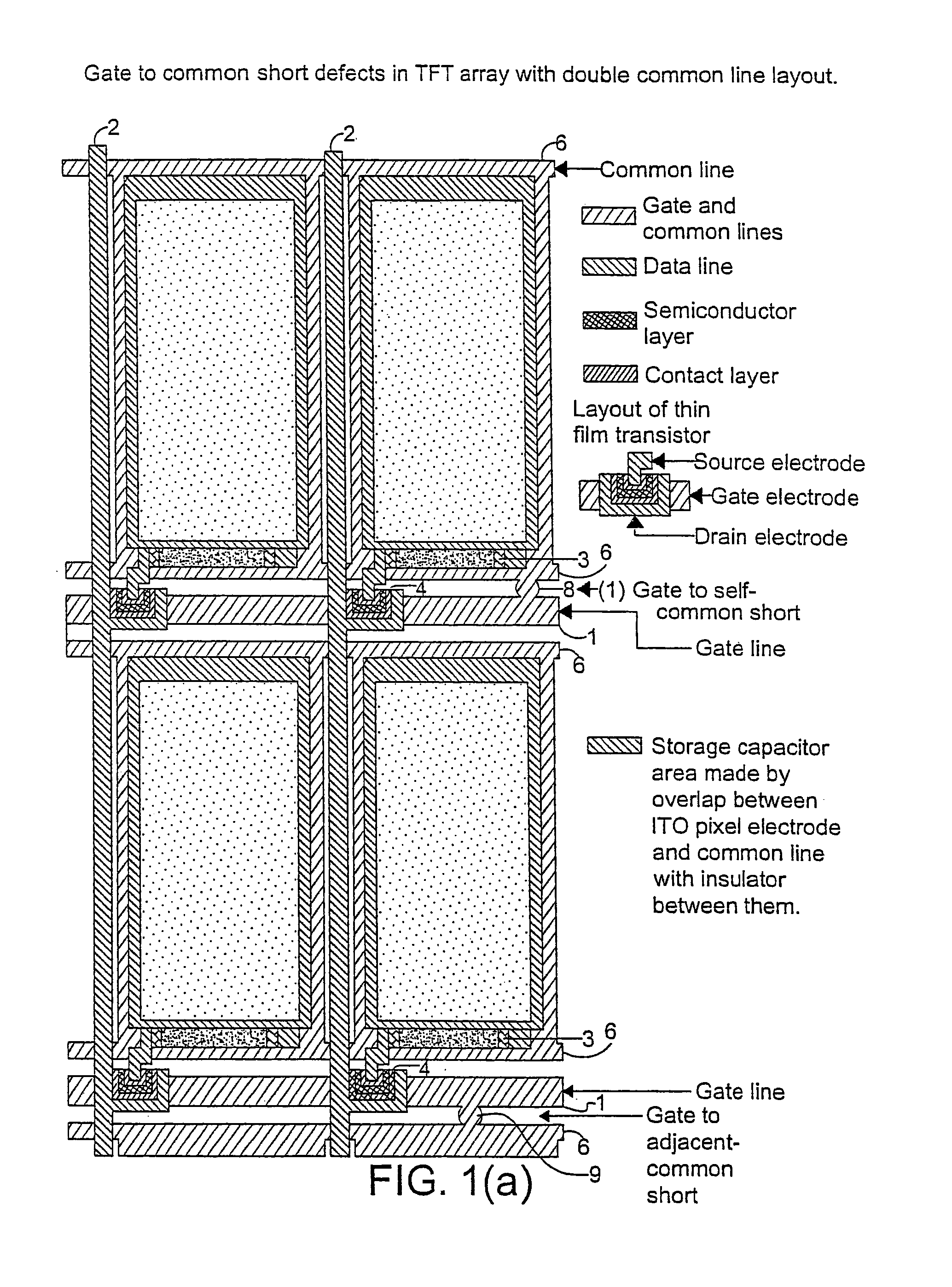 System and method for detecting defects in a thin-film-transistor array