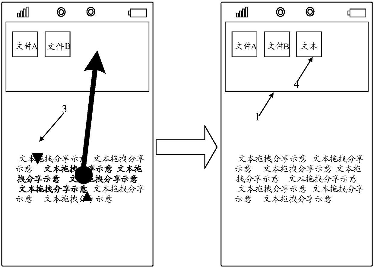 Object sharing method and mobile terminal