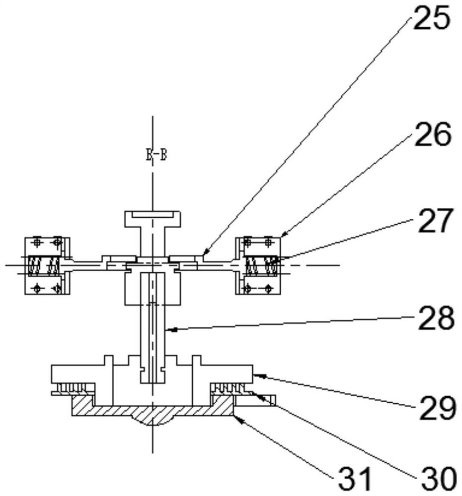 An auxiliary device for installing a laser reflector and a base