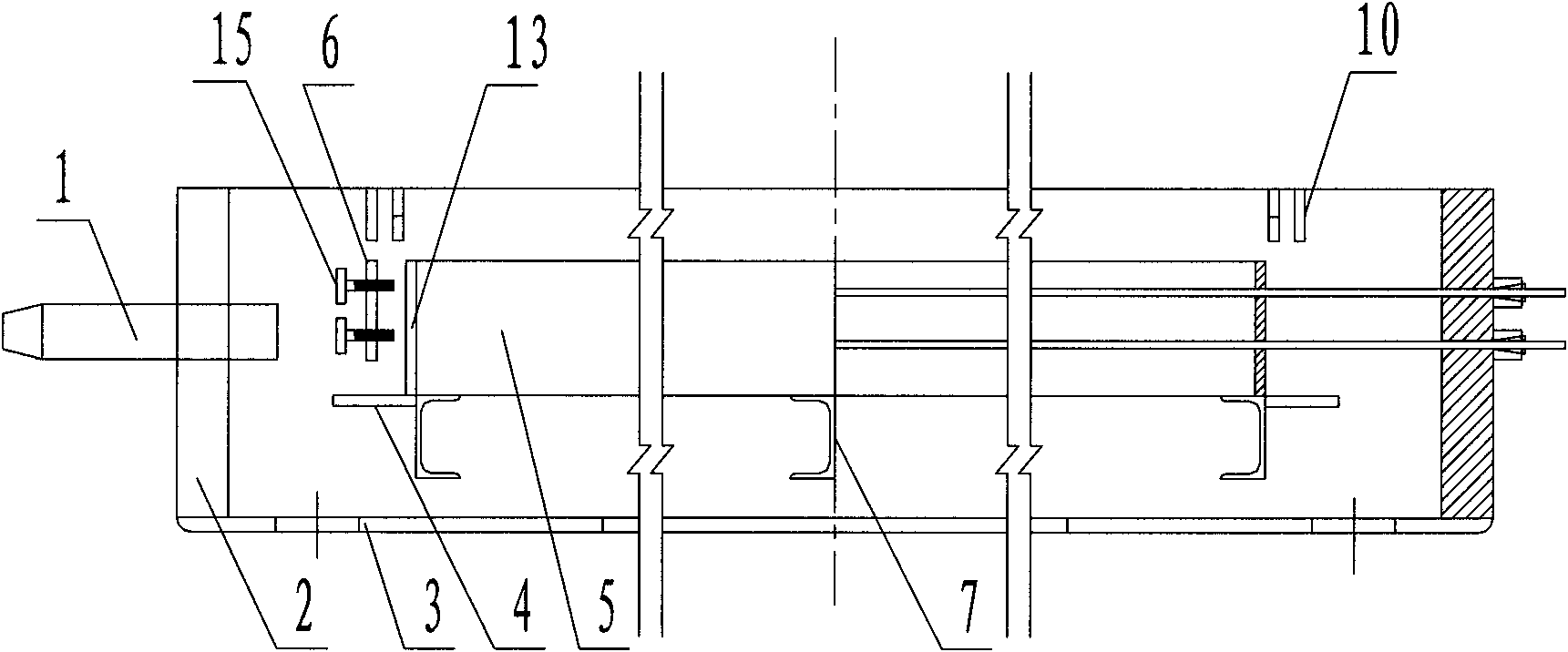 Method for tensioning pre-stressed reinforcement of ballast-less transition sleeper of ballast-less track