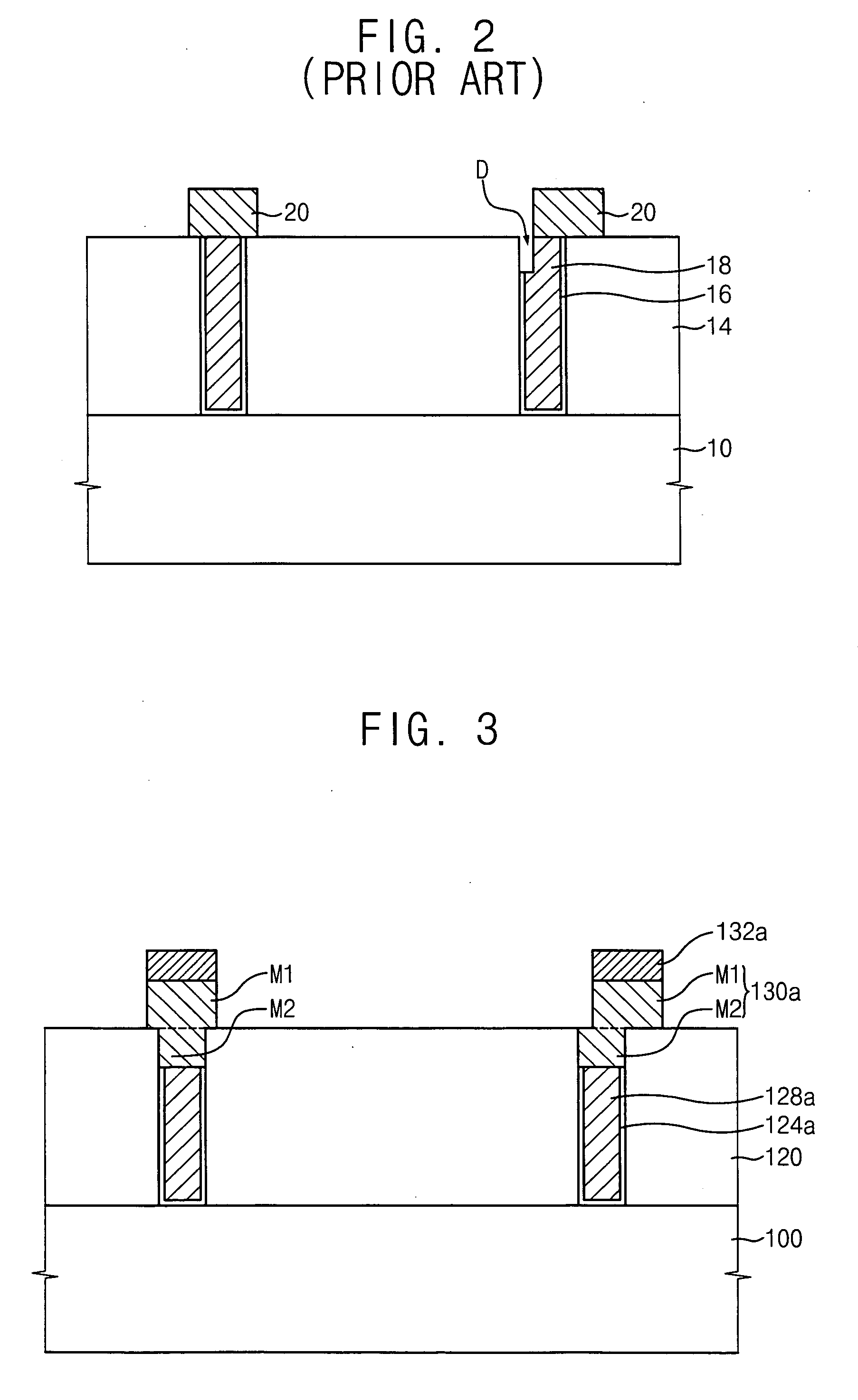 Semiconductor device having a metal wiring structure and method of manufacturing the same