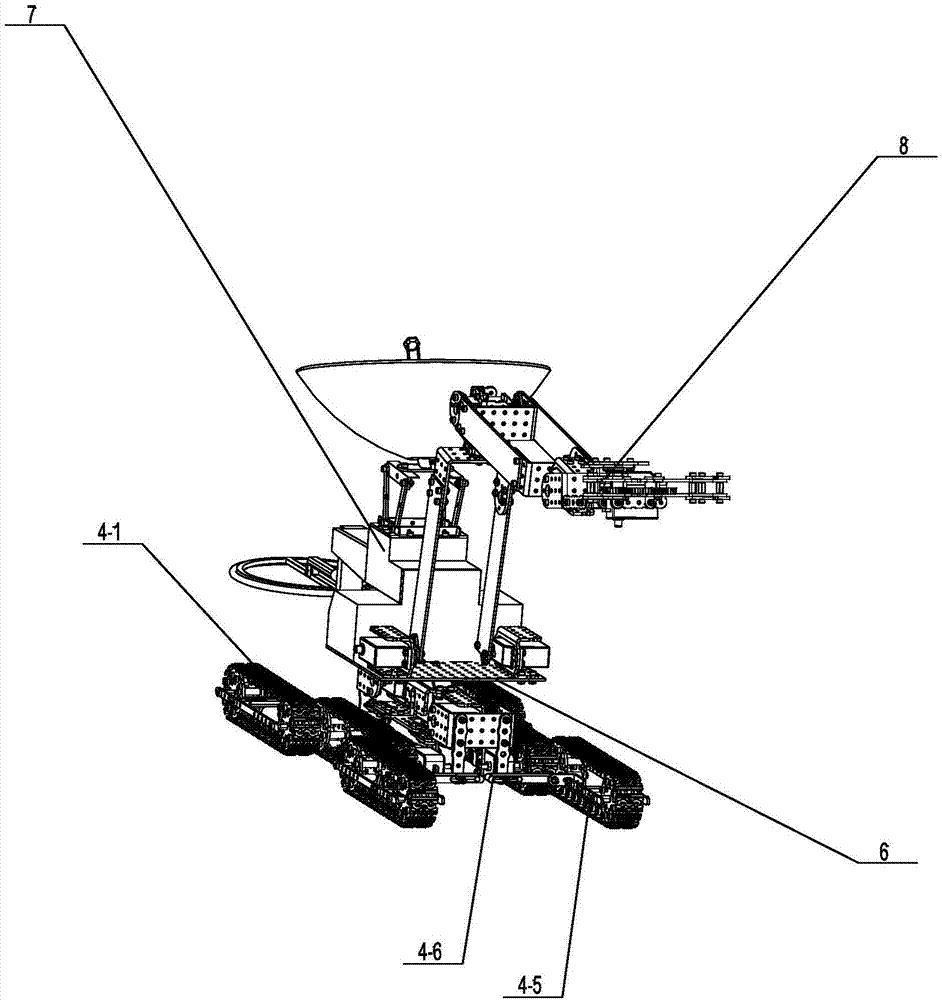 All-terrain mine clearance and removal device