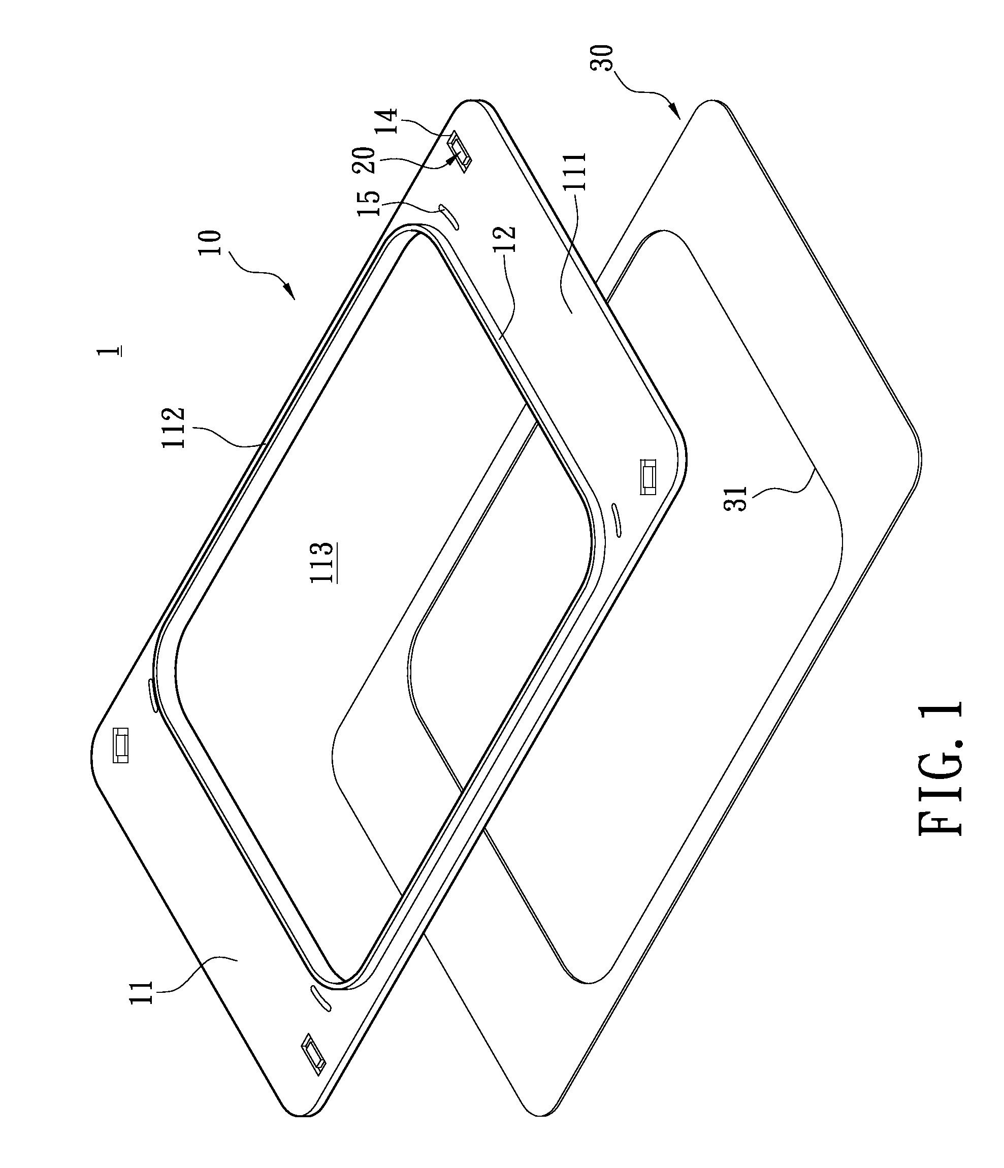 Electronic device and light-guiding structure thereof