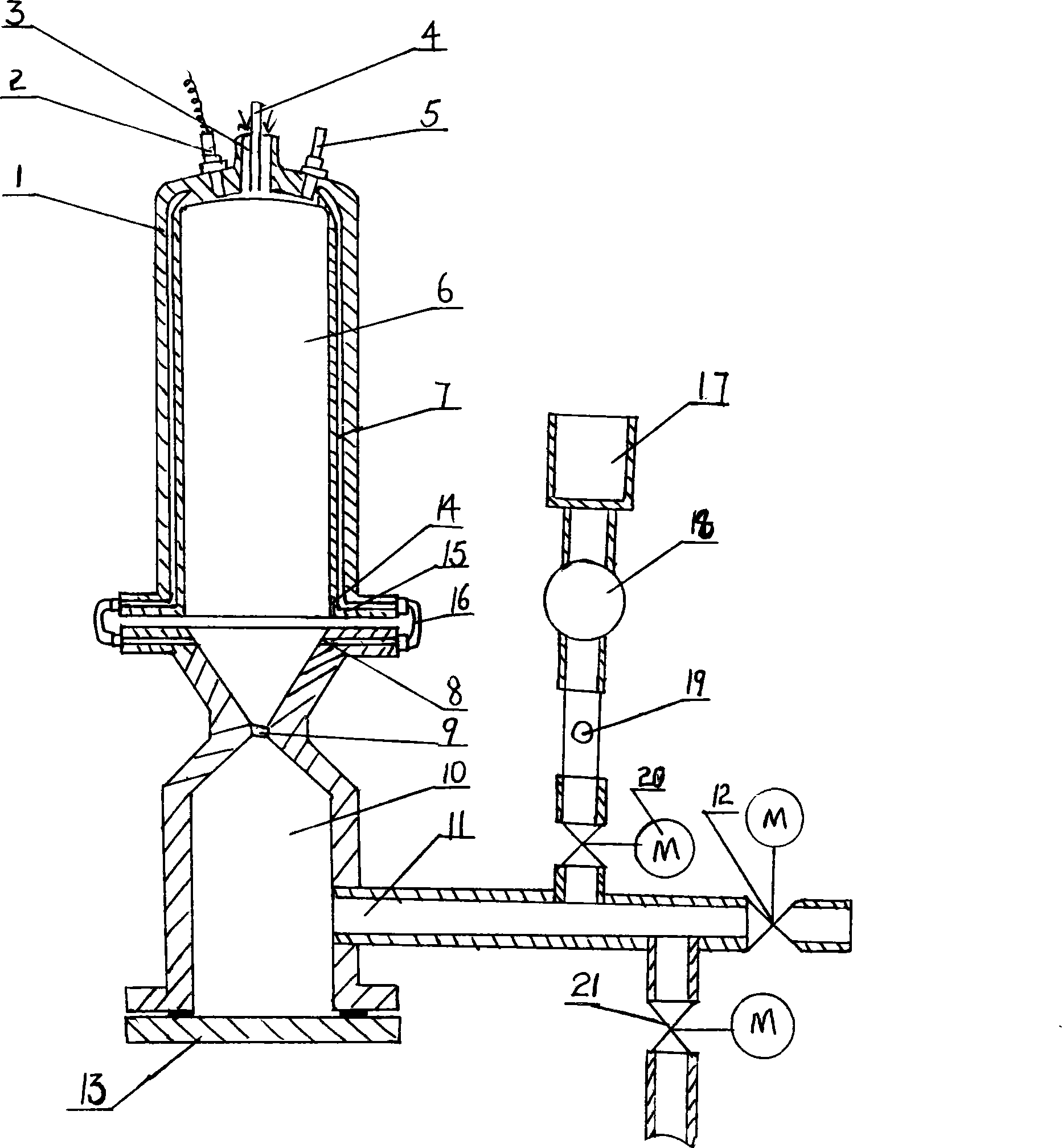 Steam injection technology method of high-temperature mixer generators