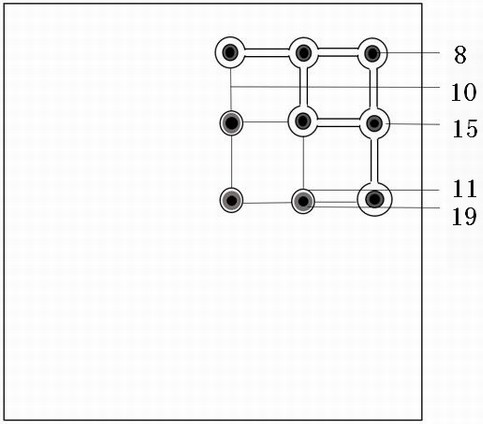 Preparation method of double-sided MWT-HIT battery assembly