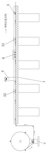 Automatic cloth paving device for screen printing and cloth paving method thereof