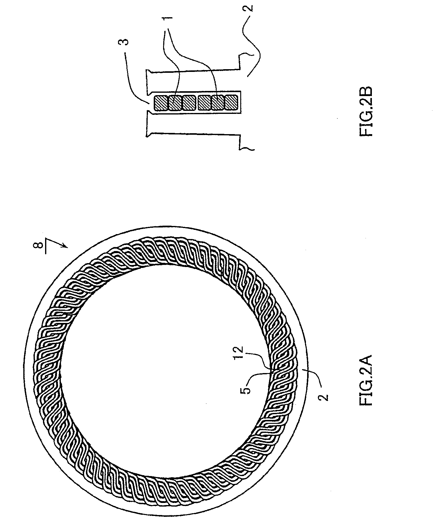 Rotary electric machine, crank-shaped continuously winding coil, distribution winding stator and forming method thereof