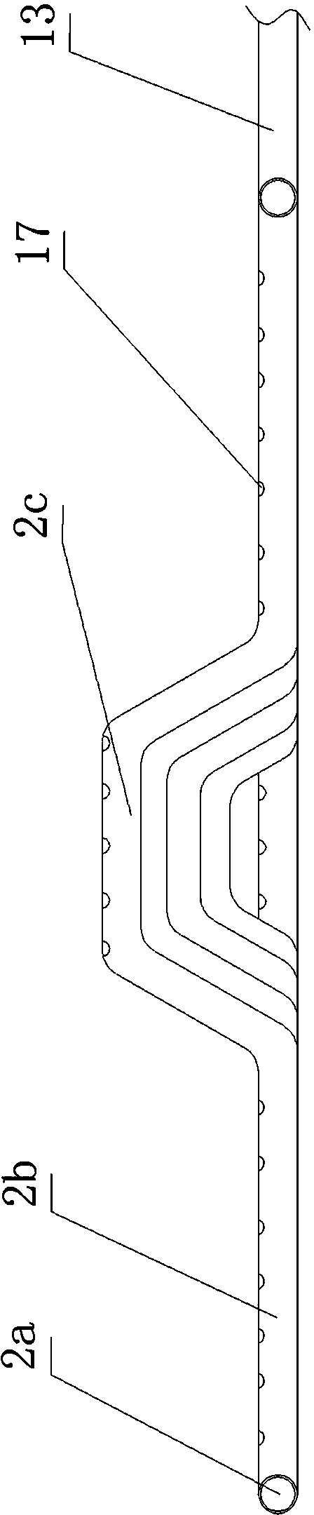 Anaerobic reaction furnace for producing combustible gas