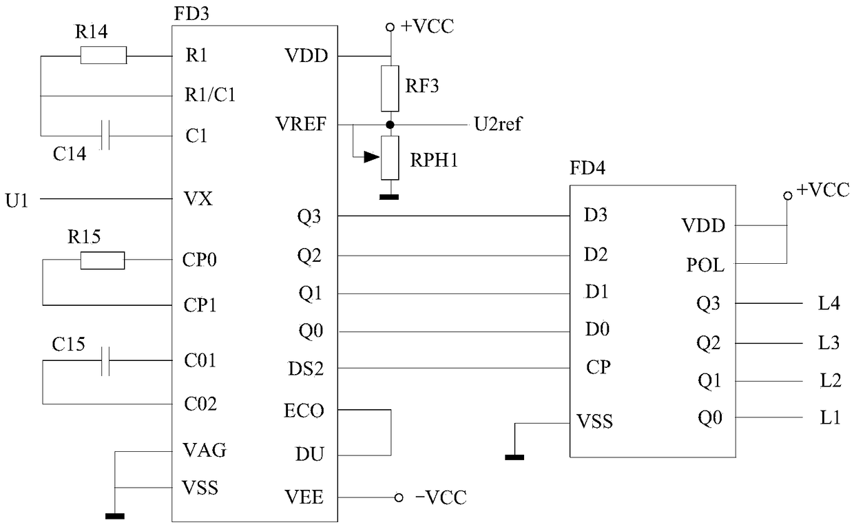 AC voltage partition encoding method