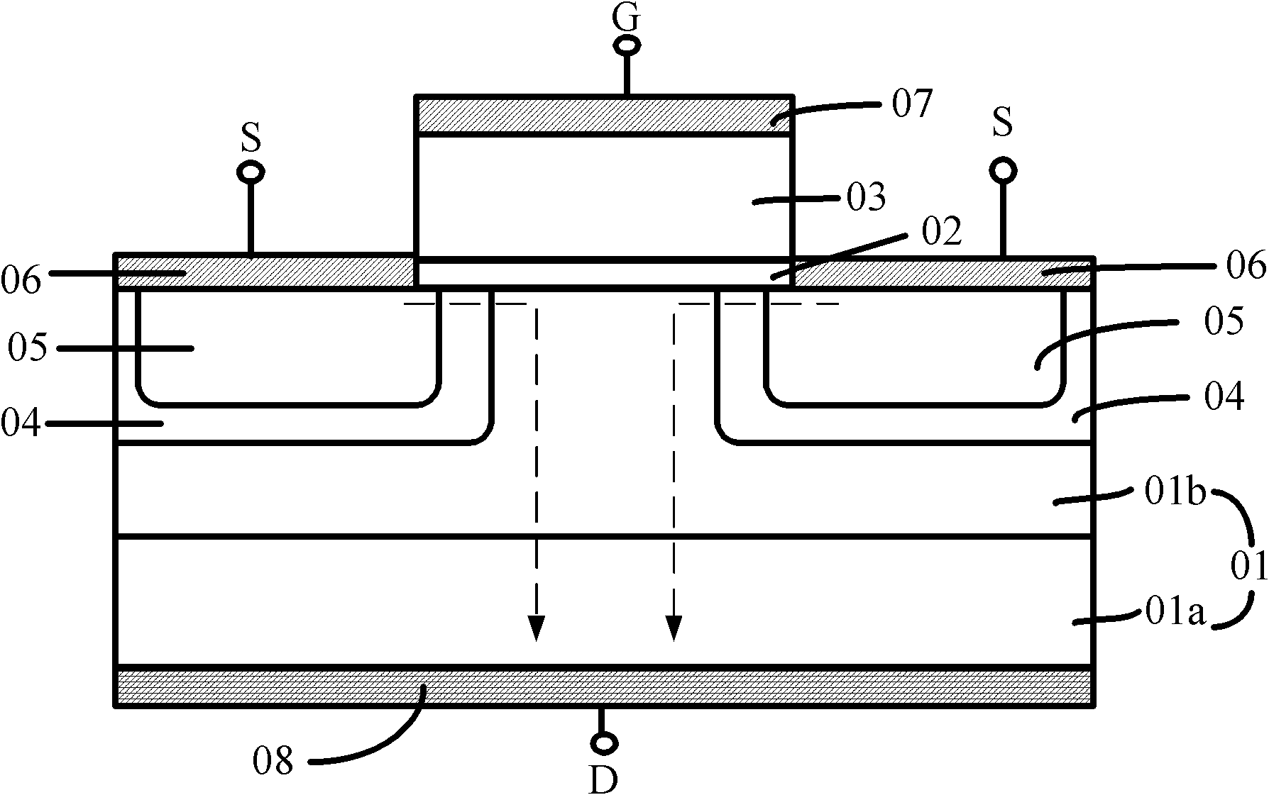 Formation method for VDMOS (vertical double-diffused metal oxide semiconductor) device